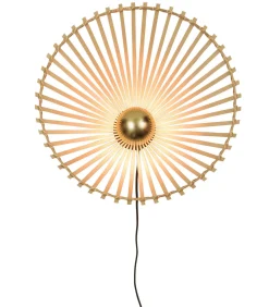 Wandlamp Bromo - Bamboe - Asymmetrisch - Ø50cm