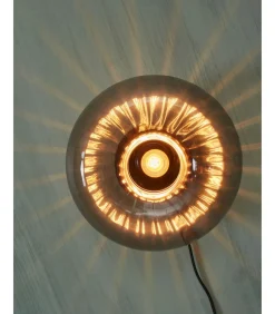 Wandlamp Brussels - Antraciet - Ø27cm