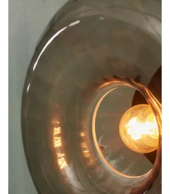 Wandlamp Brussels - Antraciet - Ø27cm