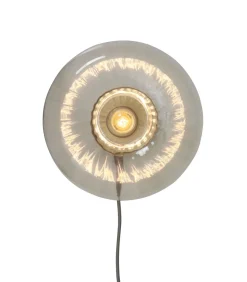 Wandlamp Brussels - Goud/Glas - Ø27cm