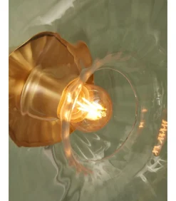 Wandlamp Brussels - Goud/Glas - Ø27cm