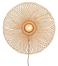 Wandlamp Cango - Bamboe - Ø60cm
