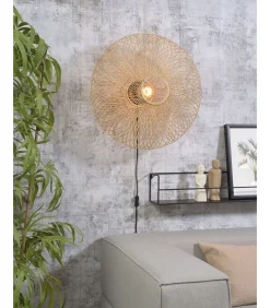 Wandlamp Cango - Bamboe - Ø60cm