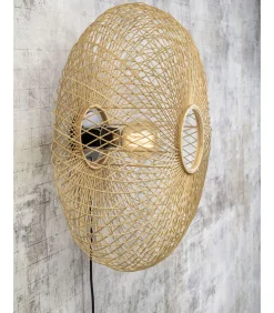 Wandlamp Cango - Bamboe - Ø60cm