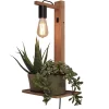 Wandlamp Flores - Bamboe - 30x18x52cm