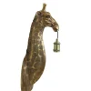 Wandlamp Giraffe - Antiek Brons - 20.5x19x61cm