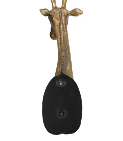 Wandlamp Giraffe - Antiek Brons - 20.5x19x61cm