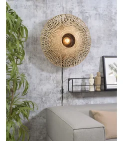Wandlamp Kalimantan - Bamboe - Ø60cm