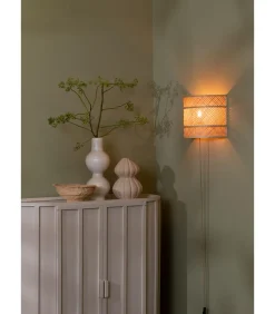 Wandlamp Langkawi - Naturel - Ø32cm
