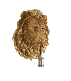 Wandlamp Lion - Brons - 33.5x19x40.5cm