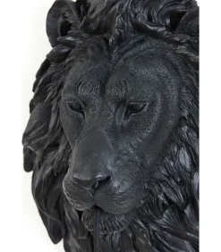 Wandlamp Lion - Zwart - 33.5x19x40.5cm