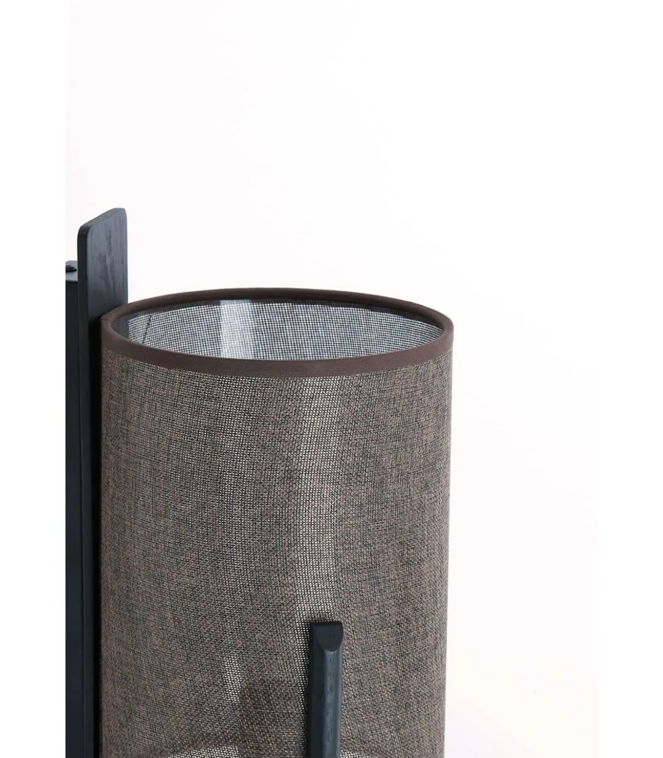 Wandlamp Litto - Mat zwart - 22x18x36cm