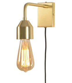 Wandlamp Madrid - Goud - 20x7x15cm