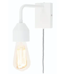 Wandlamp Madrid - Wit - 20x7x15cm