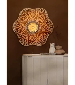 Wandlamp Madura - Naturel - Ø87cm