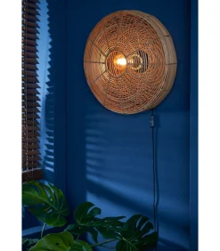 Wandlamp Mataka - Rotan - Ø51cm