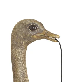 Wandlamp Ostrich - Antiek Brons - 18x15.5x57.5cm