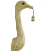 Wandlamp Ostrich - Goud - 25x19x72cm