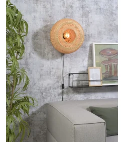 Wandlamp Palawan - Bamboe - Ø40cm