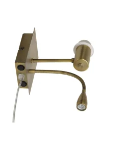 Wandlamp Regina - Brons - 20x11x35cm