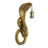 Wandlamp Snake - Antiek Brons - 18.5x18x52cm