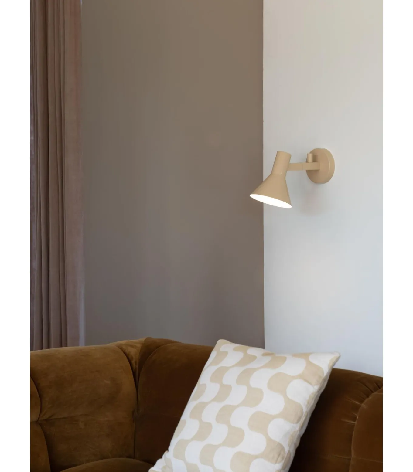Wandlamp Stavanger - Beige - 31x15x20cm