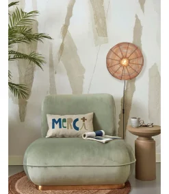 Wandlamp Tanami - Rotan - Ø40cm