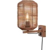 Wandlamp Tanami - Rotan - Ø18cm