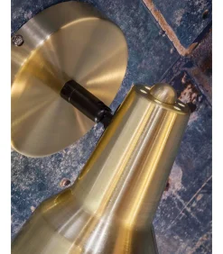 Wandlamp Valencia - Goud - 13x22x20cm