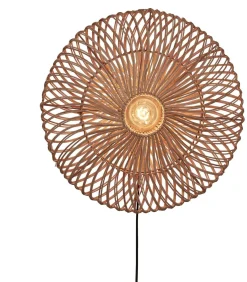 Wandlamp Zanzibar - Rotan - Ø55cm