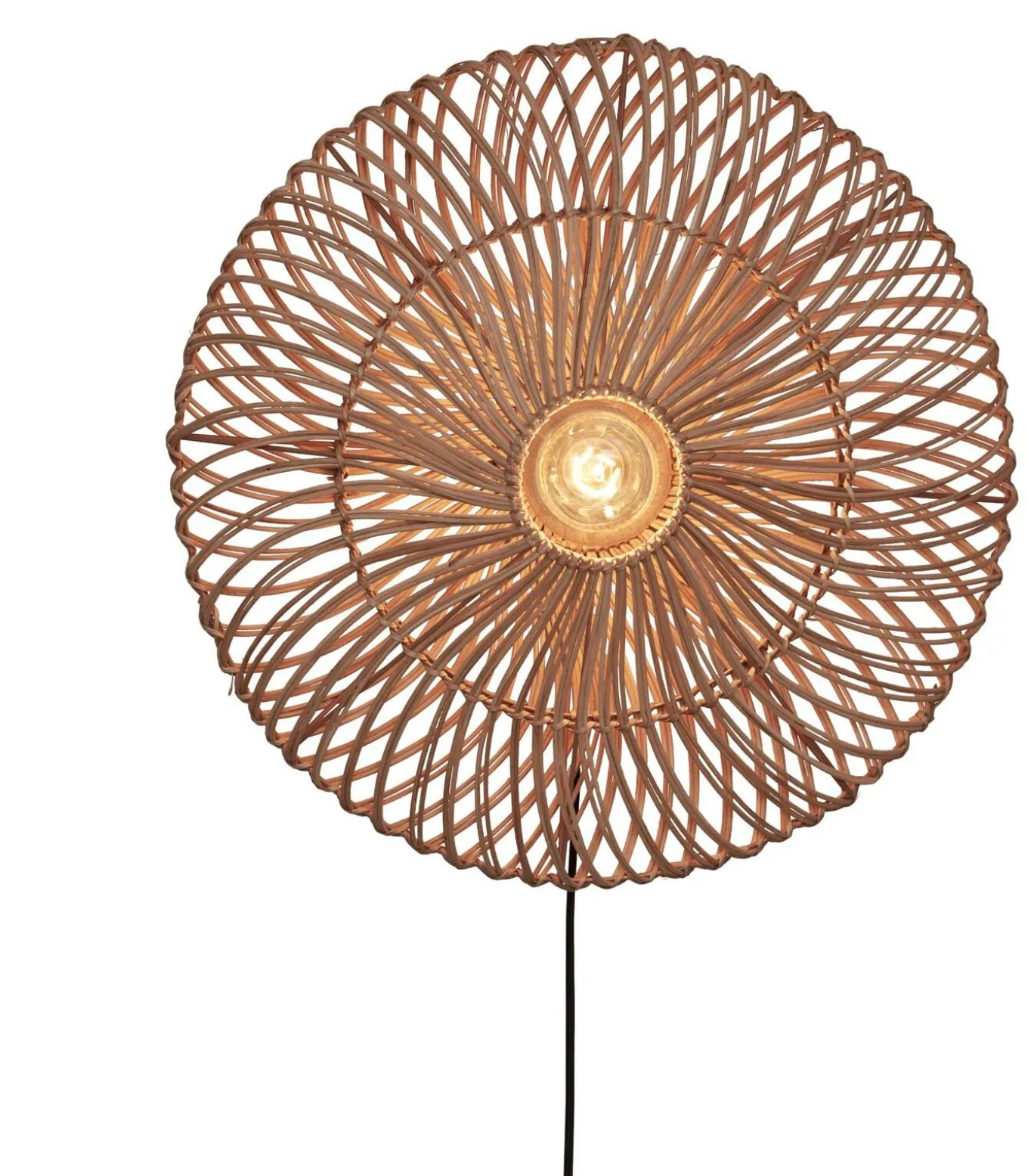 Wandlamp Zanzibar - Rotan - Ø55cm