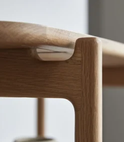 Wandrek in massief eikenhout Rozenn