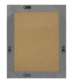 Wandspiegel barok stijl 50x60 cm zwart