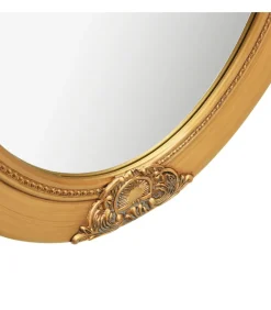 Wandspiegel barok stijl 50x60 cm goudkleurig