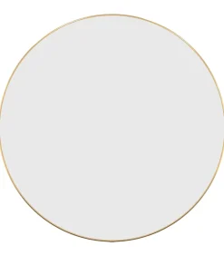 Wandspiegel rond Ø60 cm goudkleurig