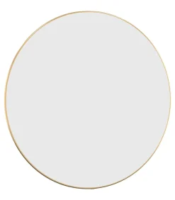 Wandspiegel rond Ø60 cm goudkleurig