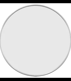 Wandspiegel rond Ø40 cm zilverkleurig