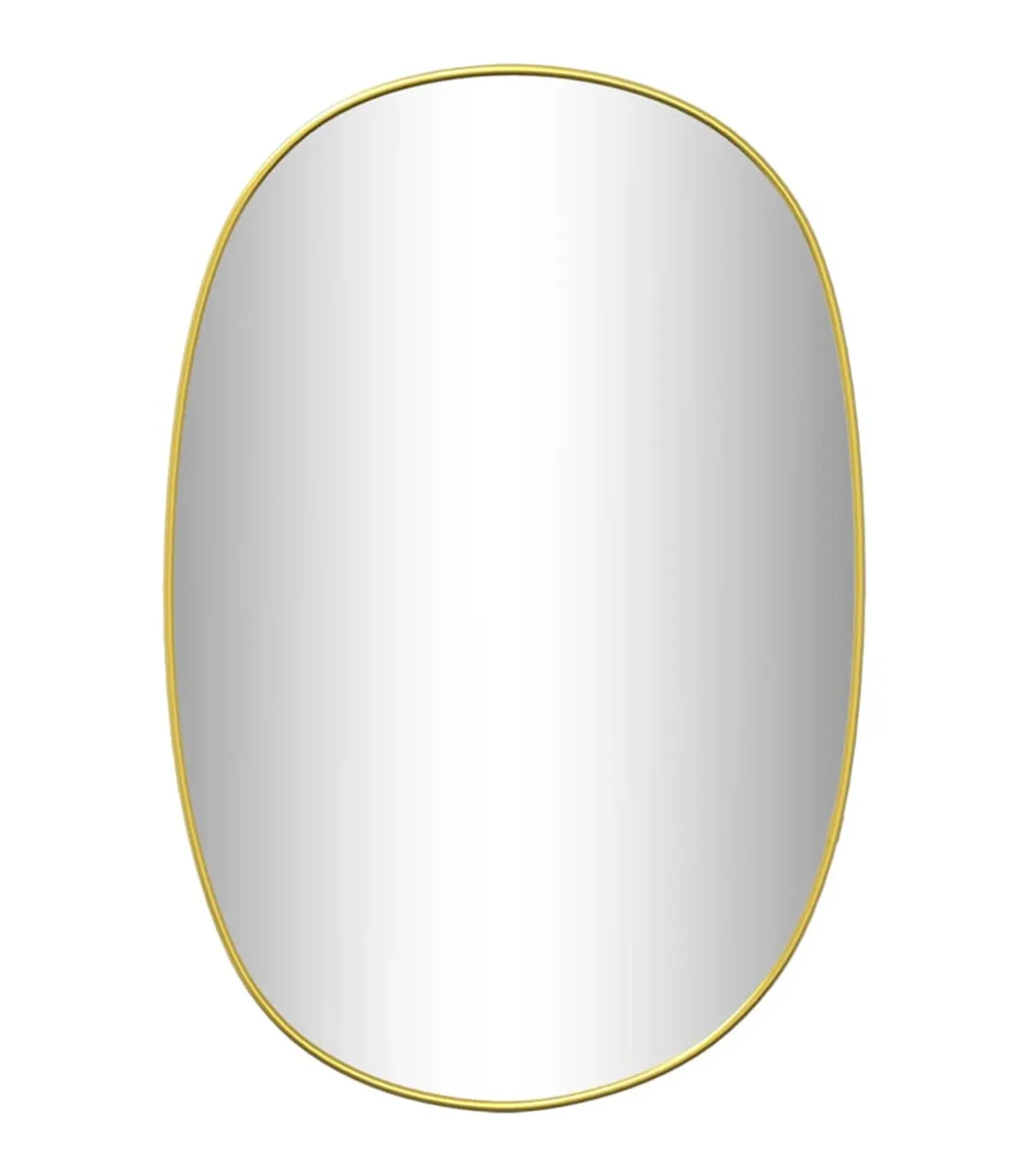 Wandspiegel 60x40 cm goudkleurig