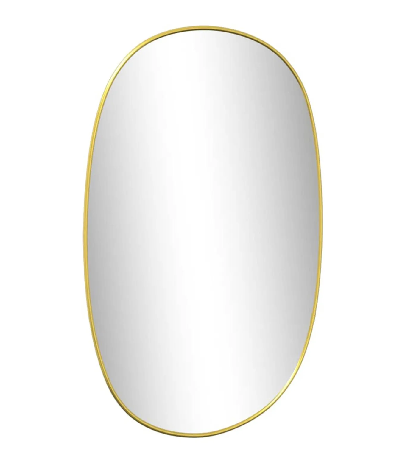 Wandspiegel 60x40 cm goudkleurig