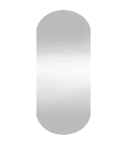 Wandspiegel 25x60 cm ovaal glas