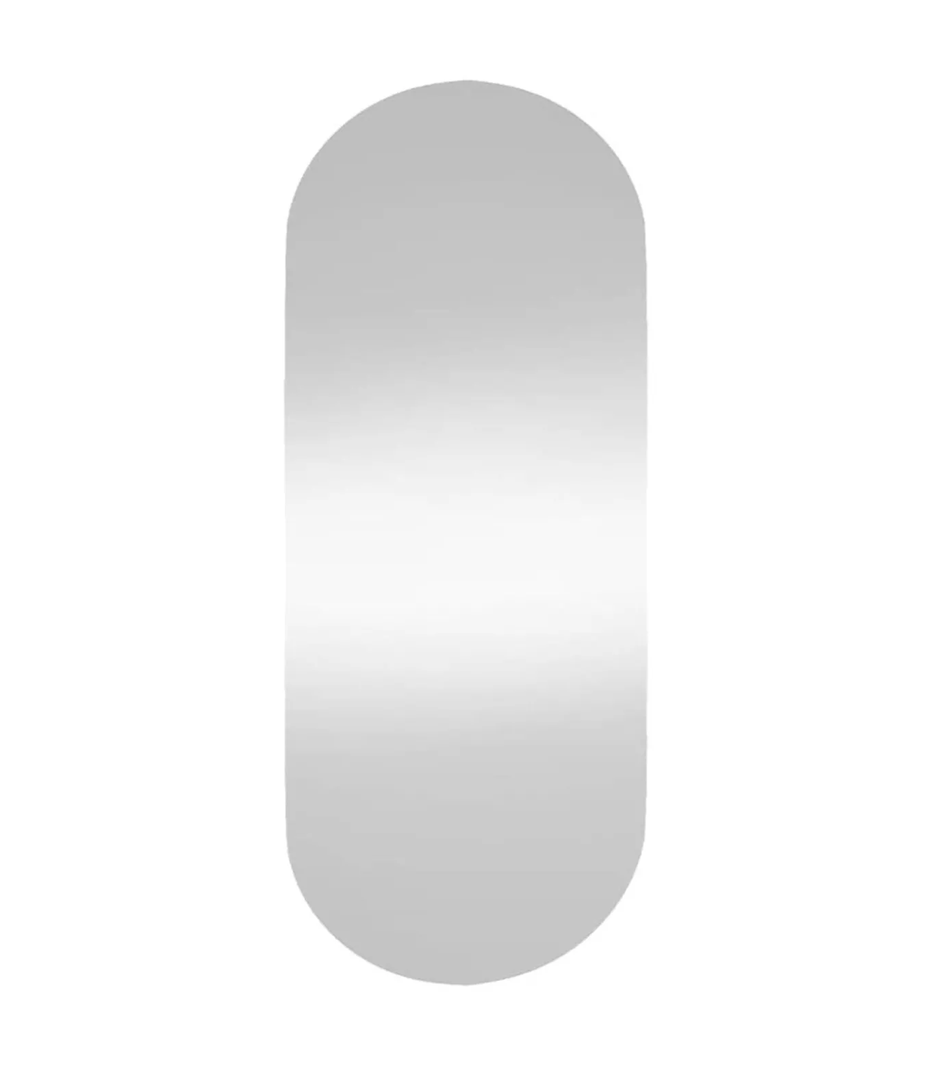 Wandspiegel 25x60 cm ovaal glas