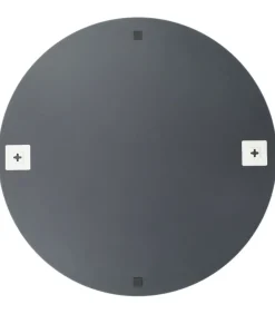 Wandspiegels 2 st rond 60 cm glas