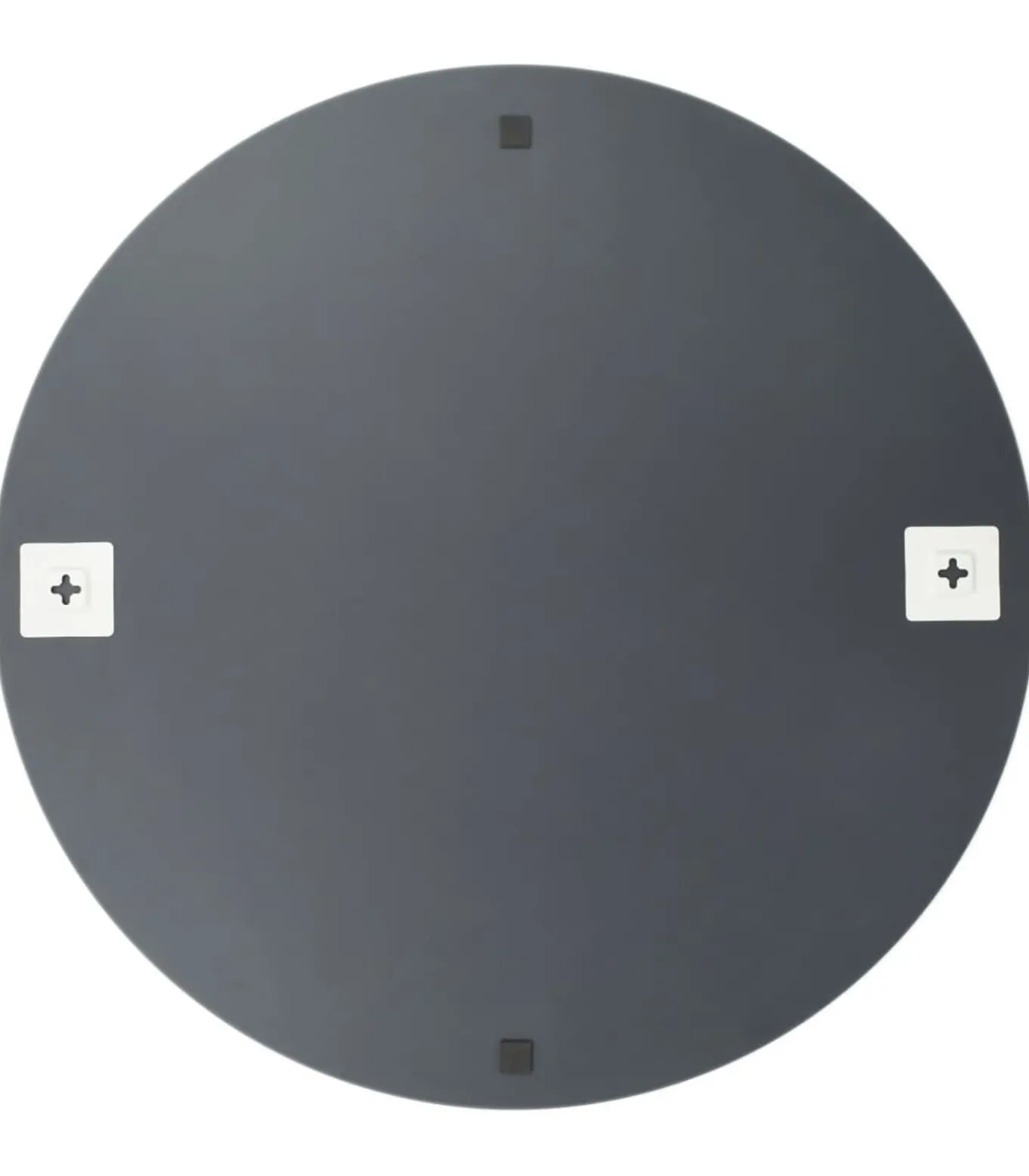 Wandspiegels 2 st rond 60 cm glas