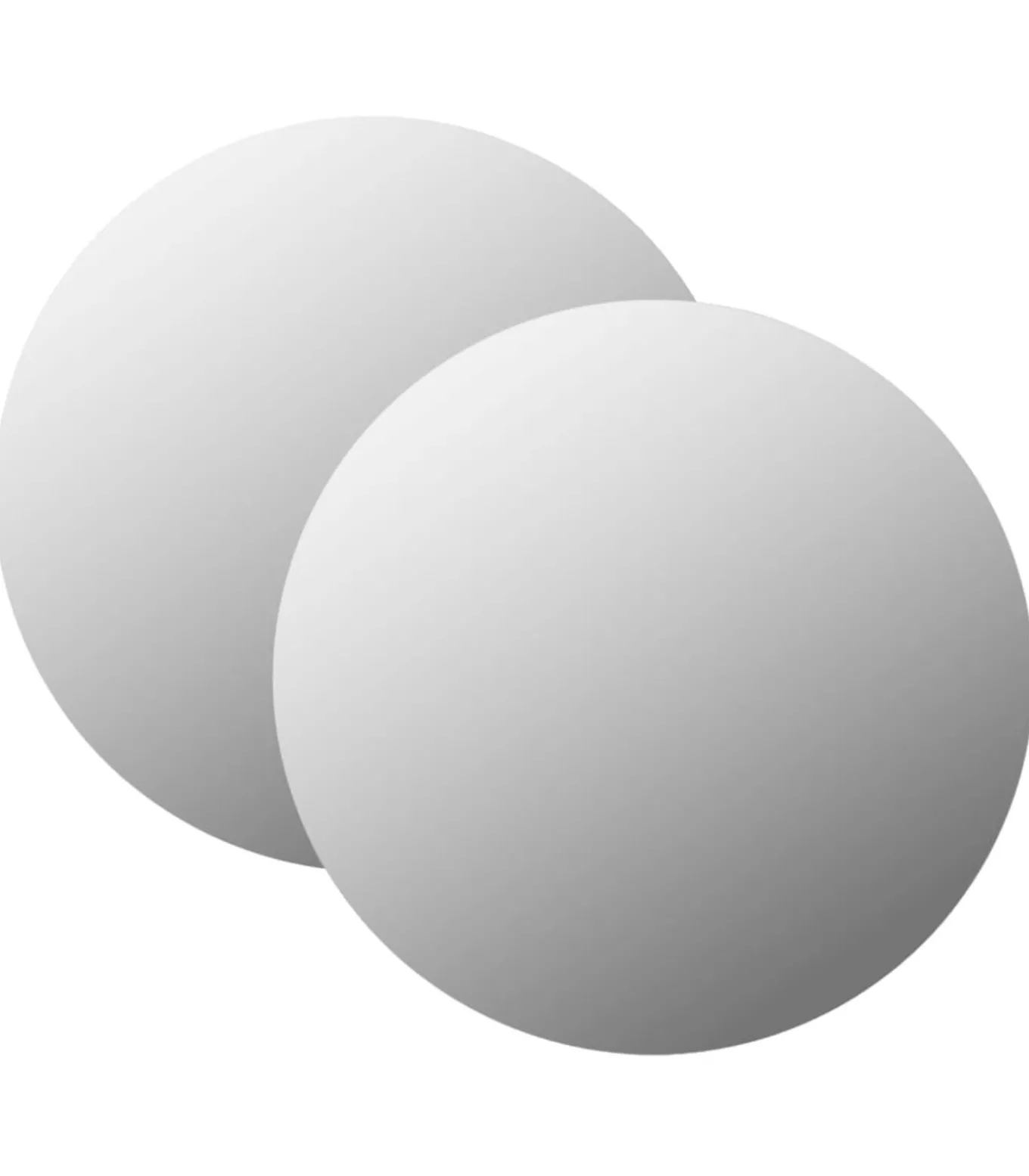 Wandspiegels 2 st rond 40 cm glas