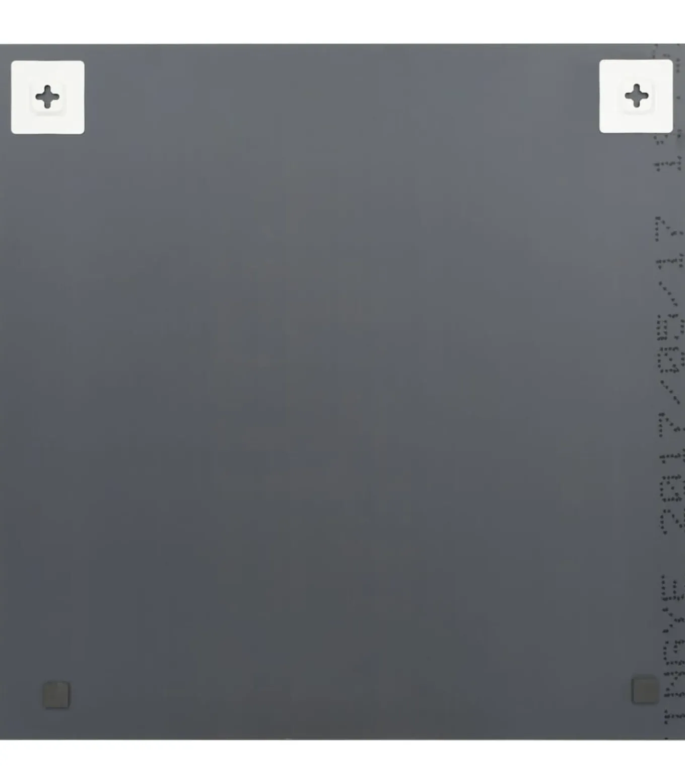 Wandspiegels 2 st vierkant 40x40 cm glas