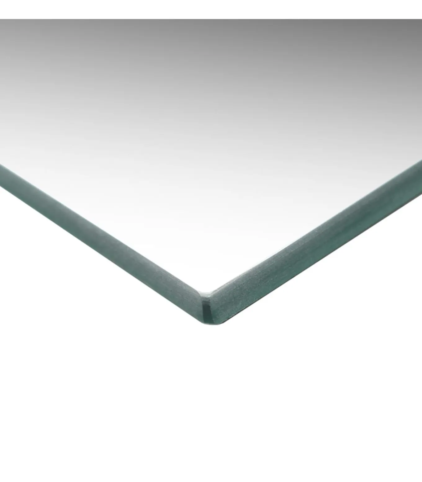 Wandspiegels 2 st vierkant 40x40 cm glas