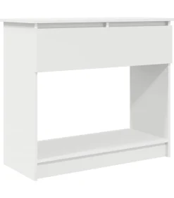 Wandtafel met lades 85,5x38,5x74,5 cm wit