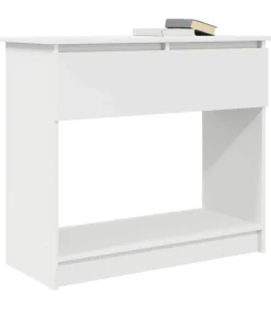 Wandtafel met lades 85,5x38,5x74,5 cm wit