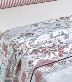 WATER GARDEN Rose - Laken Satijn katoen