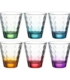 Waterglazen optic - 215 ml - 6 stuks